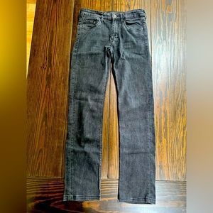 &Denim Straight Leg Jeans